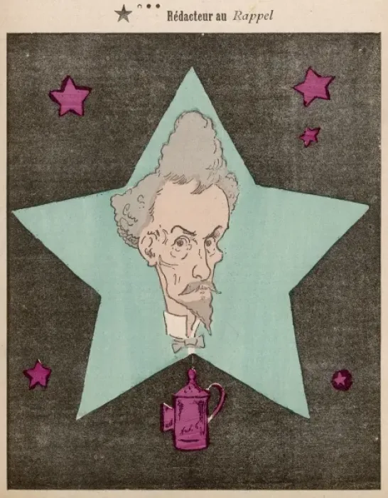 Framed Print : Henri Rochefort / Gill 79 Framed Print : Henri Rochefort / Gill 79