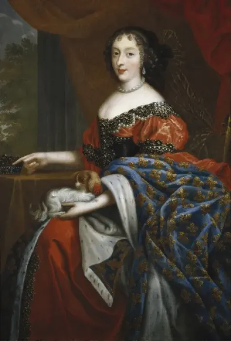 Framed Print : Henrietta Anne of England (1644-1670). English Framed Print : Henrietta Anne of England (1644-1670). English