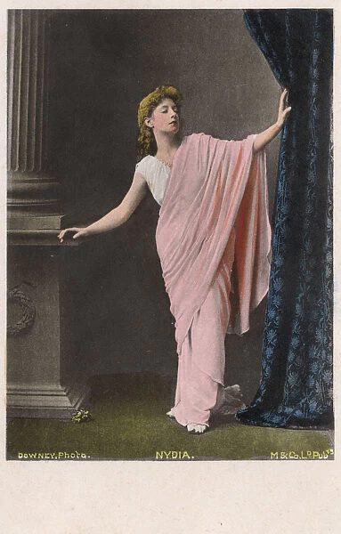 Henrietta Hodson as Nydia the blind flower girl of Pompeii