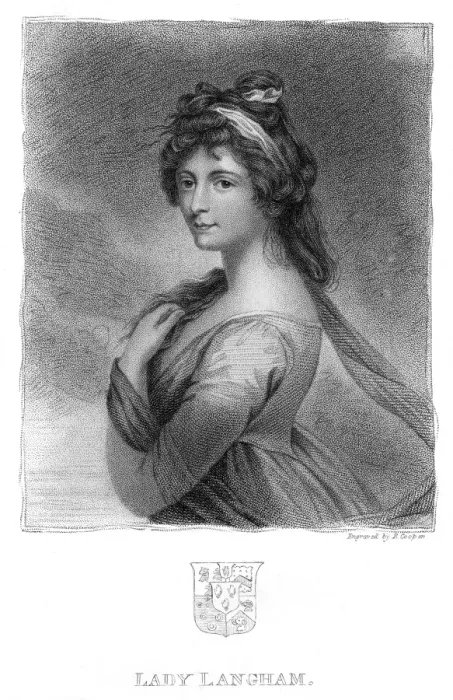 Framed Print : Henrietta Lady Langham 1 Framed Print : Henrietta Lady Langham 1