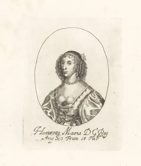 Framed Print : Henrietta Maria, Mother Queene, 1609-1669 Framed Print : Henrietta Maria, Mother Queene, 1609-1669
