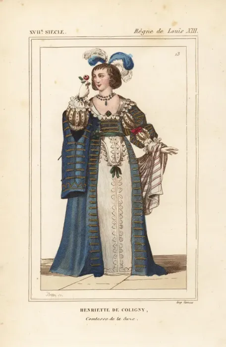 Framed Print : Henriette de Coligny, Comtesse de la Suze Framed Print : Henriette de Coligny, Comtesse de la Suze