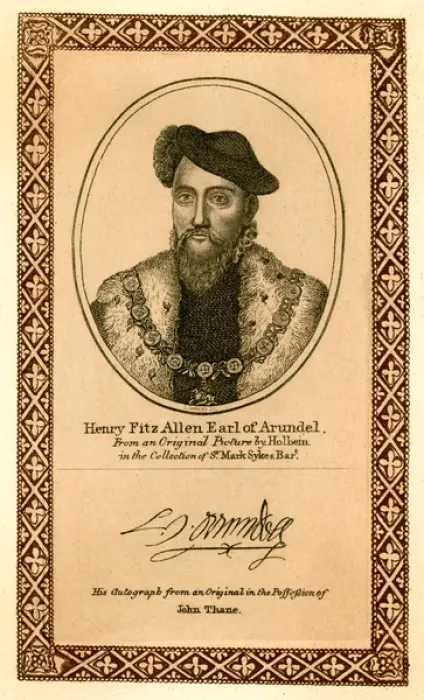 Framed Print : Henry 12th Earl Arundel Framed Print : Henry 12th Earl Arundel
