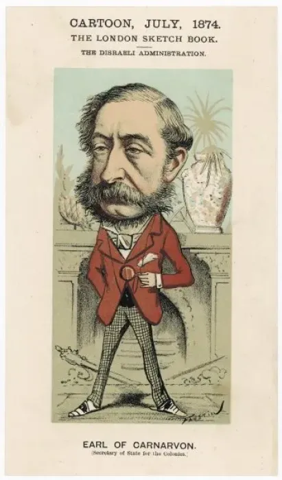 Framed Print : Henry 4th Earl Carnarvon Framed Print : Henry 4th Earl Carnarvon