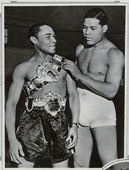 Framed Print : Henry Armstrong and Joe Louis, boxers Framed Print : Henry Armstrong and Joe Louis, boxers