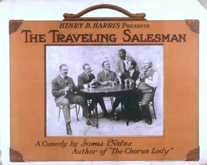 Framed Print : Henry B. Harris presents The traveling salesman a comedy by Framed Print : Henry B. Harris presents The traveling salesman a comedy by
