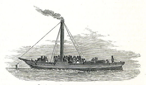 Henry Bells first English steamboat, The Comet Henry Bells first English steamboat