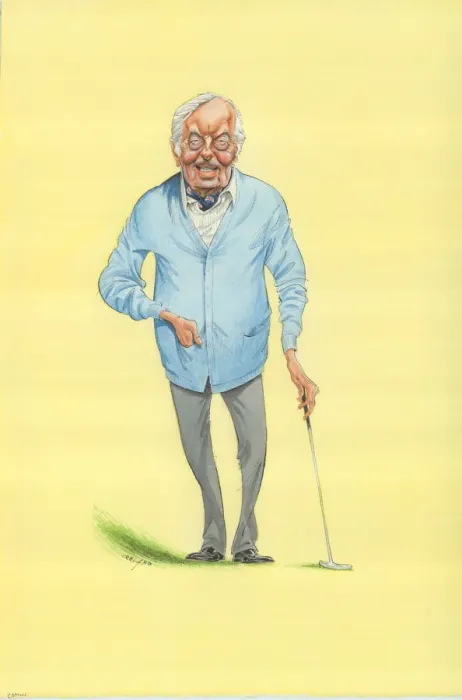 Framed Print : Henry Cotton - English commentator Framed Print : Henry Cotton - English commentator