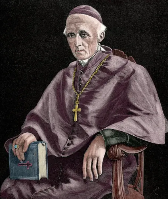 Framed Print : Henry Edward Manning (1808-1892). English Roman Catholic Arc Framed Print : Henry Edward Manning (1808-1892). English Roman Catholic Arc