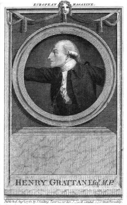 Framed Print : Henry Grattan - 6 Framed Print : Henry Grattan - 6