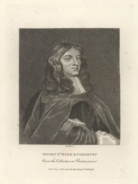 Framed Print : Henry Hyde, 2nd Earl of Clarendon, died 1709 Framed Print : Henry Hyde, 2nd Earl of Clarendon, died 1709