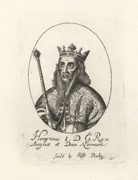 Framed Print : Henry I, King of England, c. 1068-1135 Framed Print : Henry I, King of England, c. 1068-1135