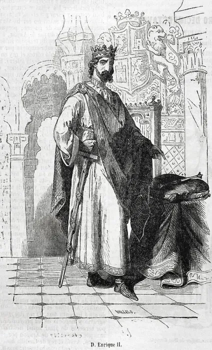 Framed Print : Henry II (1334-1379), called Henry of Trastamara Framed Print : Henry II (1334-1379), called Henry of Trastamara