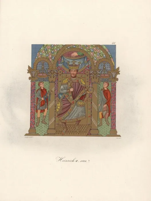 Framed Print : Henry II, Holy Roman Emperor