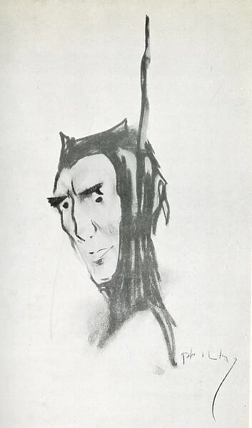 Henry Irving as Mephistopheles in Faust