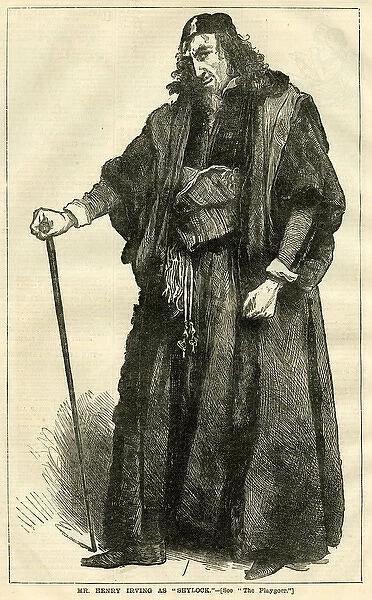 Henry Irving as Shylock in The Merchant of Venice