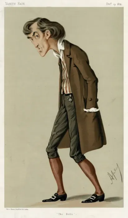 Framed Print : Henry Irving / Vfair 1874 Framed Print : Henry Irving / Vfair 1874