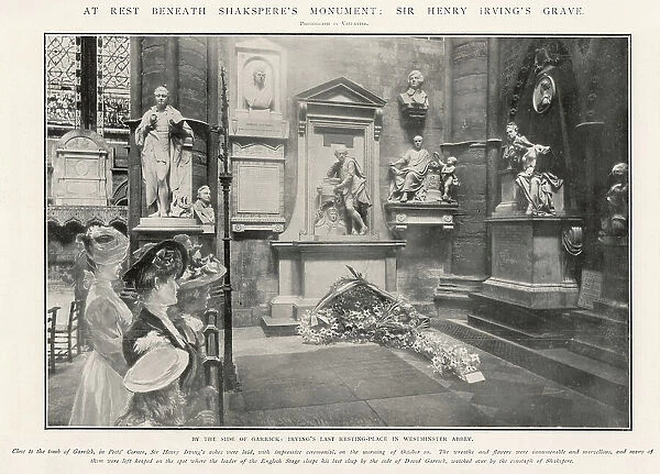 HENRY IRVING'S TOMB