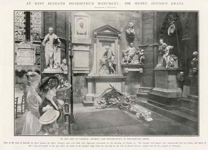 Framed Print : HENRY IRVING'S TOMB Framed Print : HENRY IRVING'S TOMB