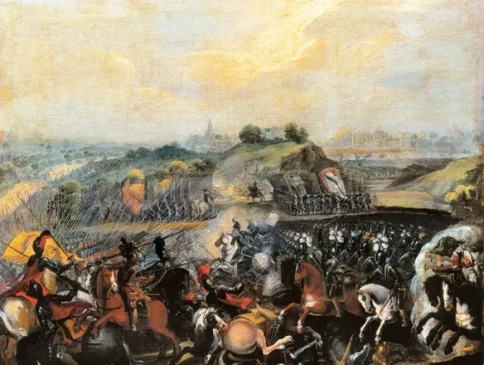 Framed Print : Henry IV in the Battle of Ivry, 14th March 1590 Framed Print : Henry IV in the Battle of Ivry, 14th March 1590