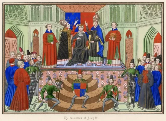 Framed Print : Henry IV Crowned / 1399 Framed Print : Henry IV Crowned / 1399