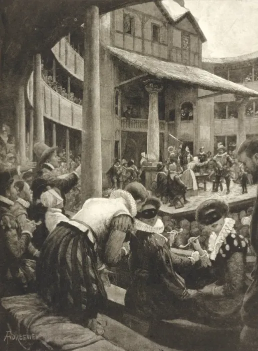 Framed Print : HENRY IV AT THE GLOBE Framed Print : HENRY IV AT THE GLOBE