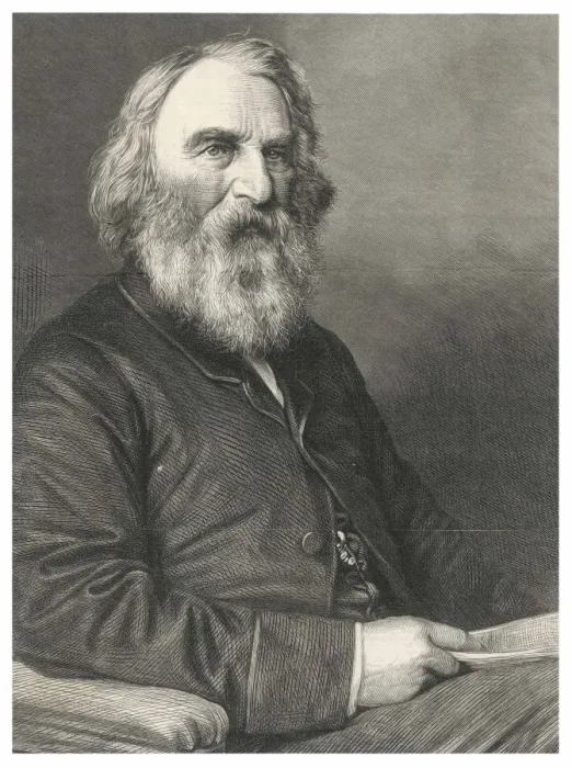 Framed Print : Henry Longfellow Framed Print : Henry Longfellow