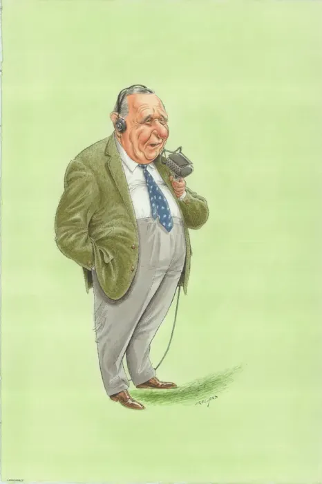 Framed Print : Henry Longhurst - Golf commentator Framed Print : Henry Longhurst - Golf commentator