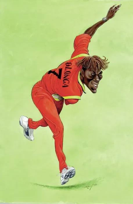 Framed Print : Henry Olonga - Zimbabwe cricketer Framed Print : Henry Olonga - Zimbabwe cricketer