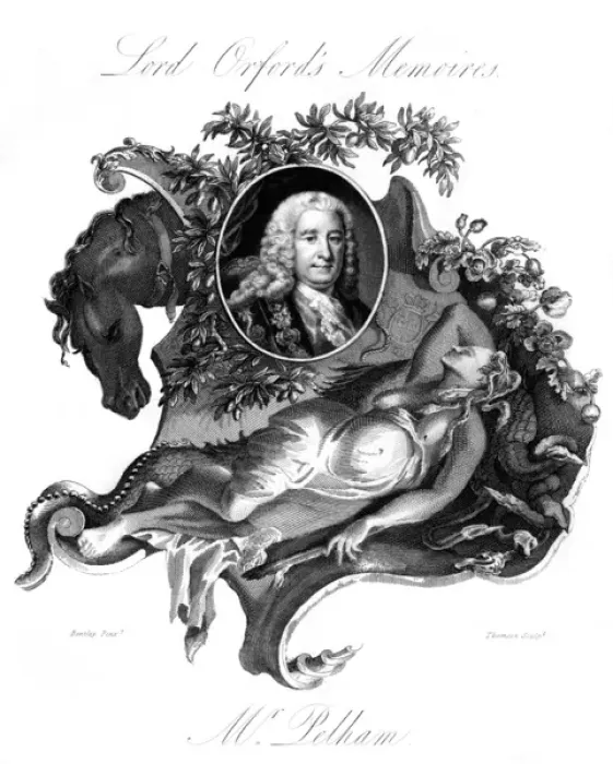 Framed Print : Henry Pelham - 2 Framed Print : Henry Pelham - 2