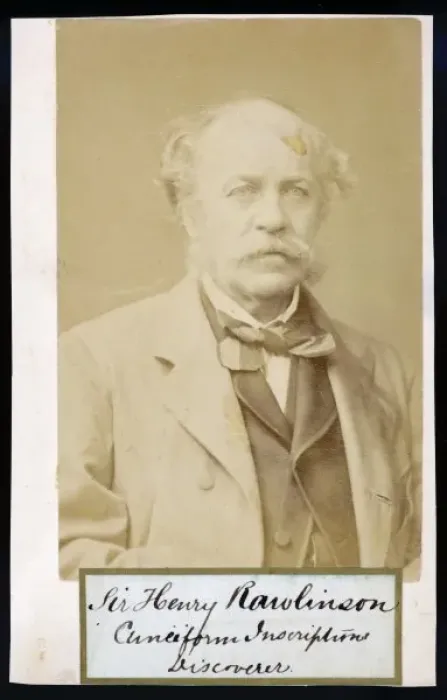 Framed Print : Henry Rawlinson / Cdv Framed Print : Henry Rawlinson / Cdv