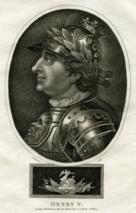 Framed Print : Henry V, King of England Framed Print : Henry V, King of England