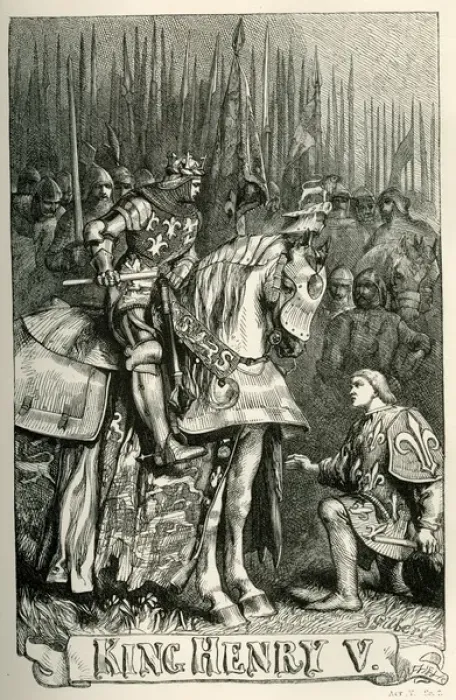 Framed Print : Henry V - title page Framed Print : Henry V - title page