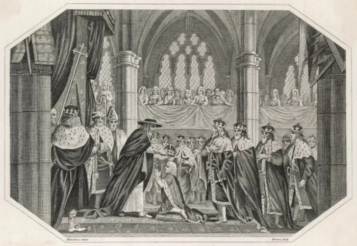 Framed Print : Henry VI Crowned - 1 Framed Print : Henry VI Crowned - 1