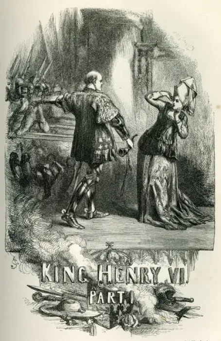 Framed Print : Henry VI Part I - title page Framed Print : Henry VI Part I - title page