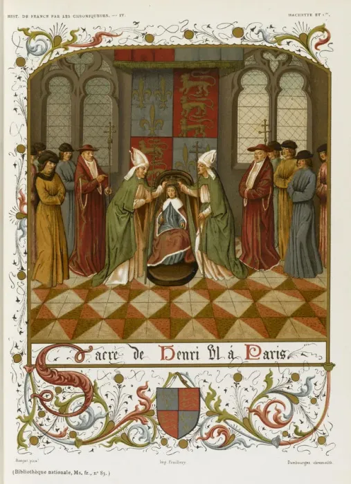 Framed Print : Henry Vi Sacre at Paris Framed Print : Henry Vi Sacre at Paris