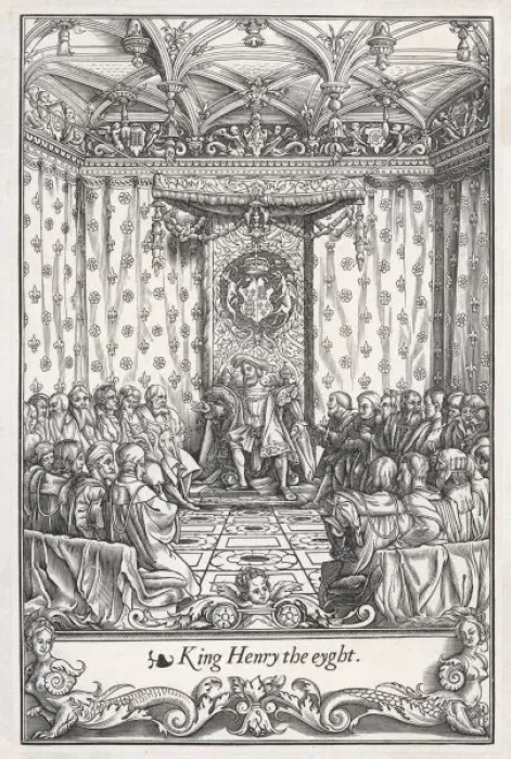 Framed Print : Henry Viii / Council Framed Print : Henry Viii / Council
