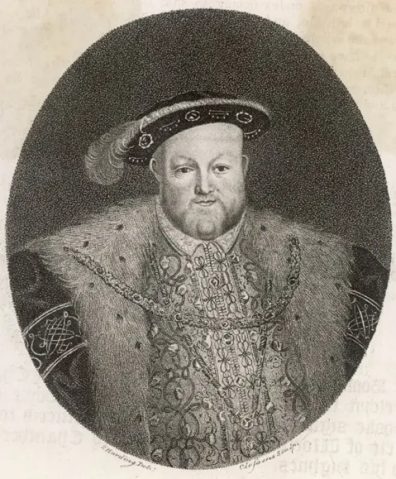 Framed Print : Henry Viii / L. Claessens Framed Print : Henry Viii / L. Claessens