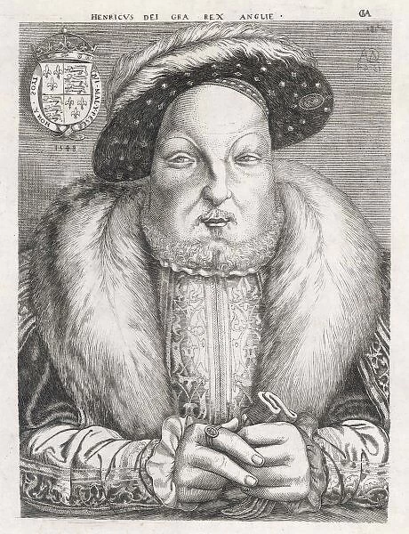 Henry VIII  /  Metsys. KING HENRY VIII at the end of his life
