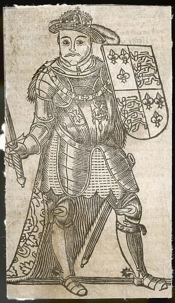 Henry VIII with Shield