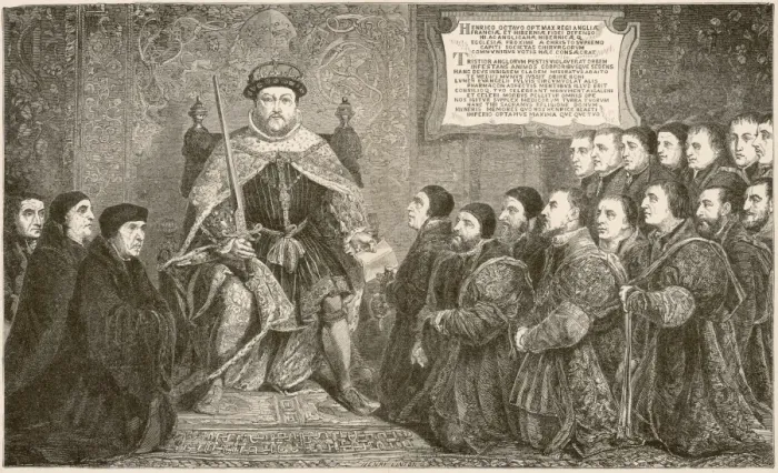 Framed Print : Henry VIII & Surgeons Framed Print : Henry VIII & Surgeons