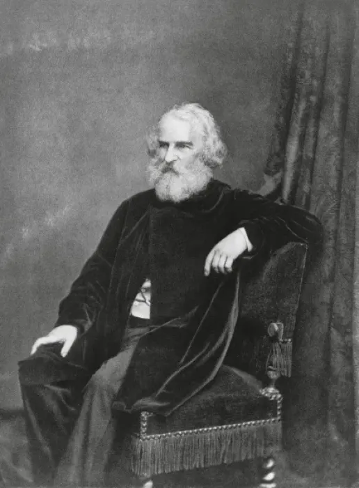 Framed Print : Henry W. Longfellow Framed Print : Henry W. Longfellow