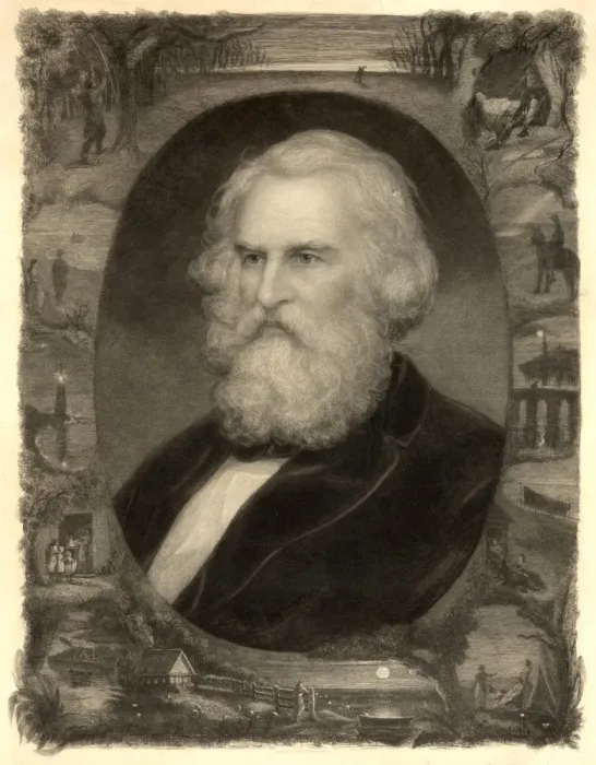Framed Print : Henry Wadsworth Longfellow Framed Print : Henry Wadsworth Longfellow