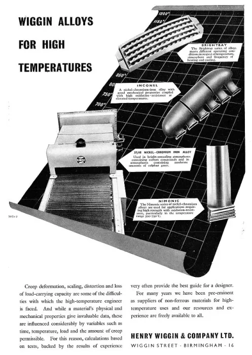 Framed Print : Henry Wiggin High Temperature Alloys Framed Print : Henry Wiggin High Temperature Alloys