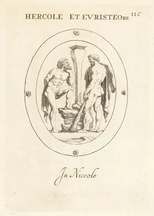 Framed Print : Heracles and Eurystheus Framed Print : Heracles and Eurystheus
