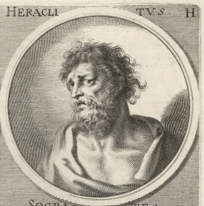 Framed Print : Heraclitus, Greek philosopher from Ephesus, fl. c.500 BC Framed Print : Heraclitus, Greek philosopher from Ephesus, fl. c.500 BC