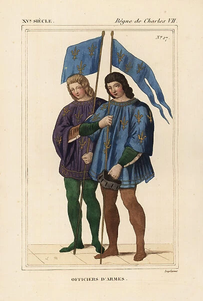 Heralds or officers of arms, 15th century
