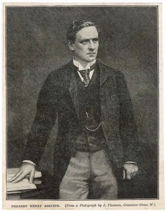Framed Print : Herbert Henry Asquith