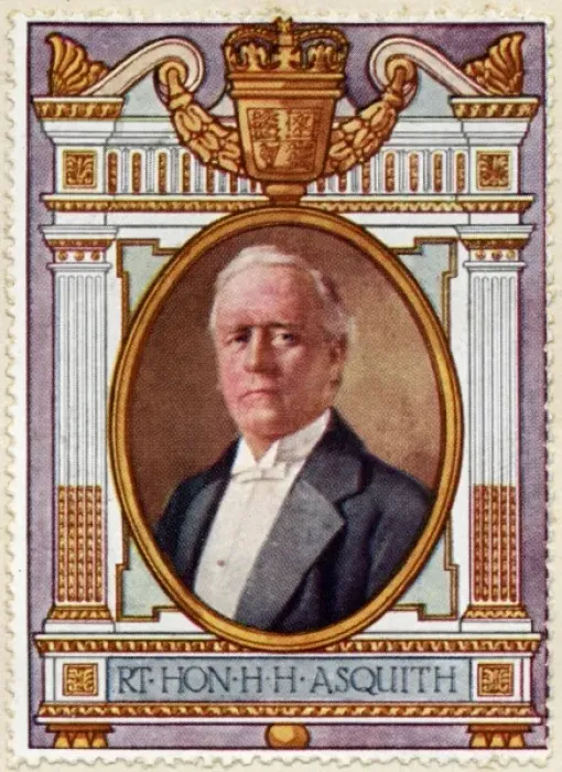Framed Print : Herbert Henry Asquith / Stamp Framed Print : Herbert Henry Asquith / Stamp