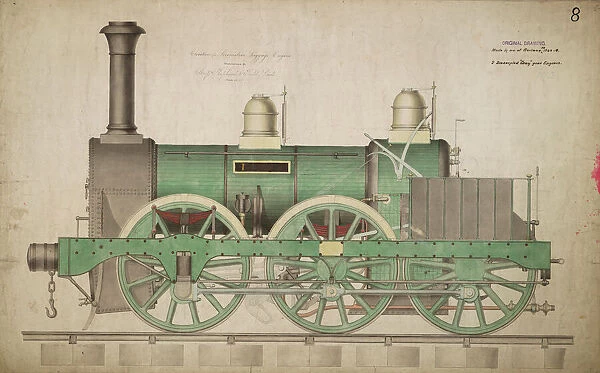Hercules, locomotive luggage engine
